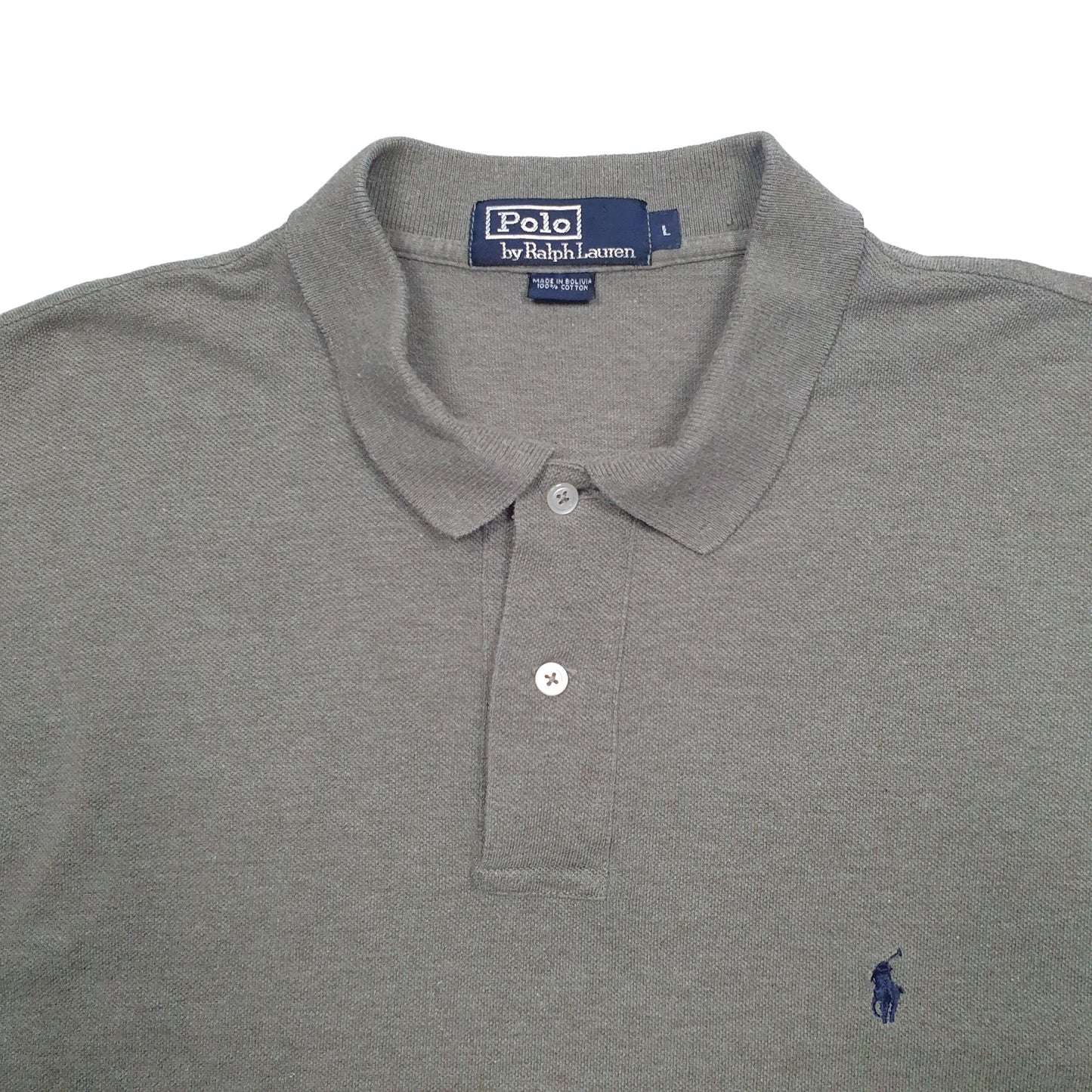 Mens Khaki Polo Ralph Lauren  Short Sleeve Polo Shirt