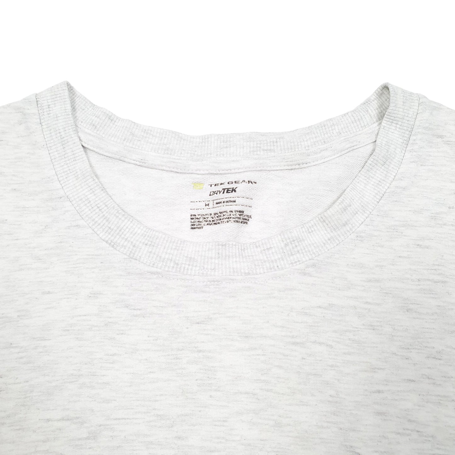 Womens Grey Tek Gear Basics Casual Crewneck Jumper