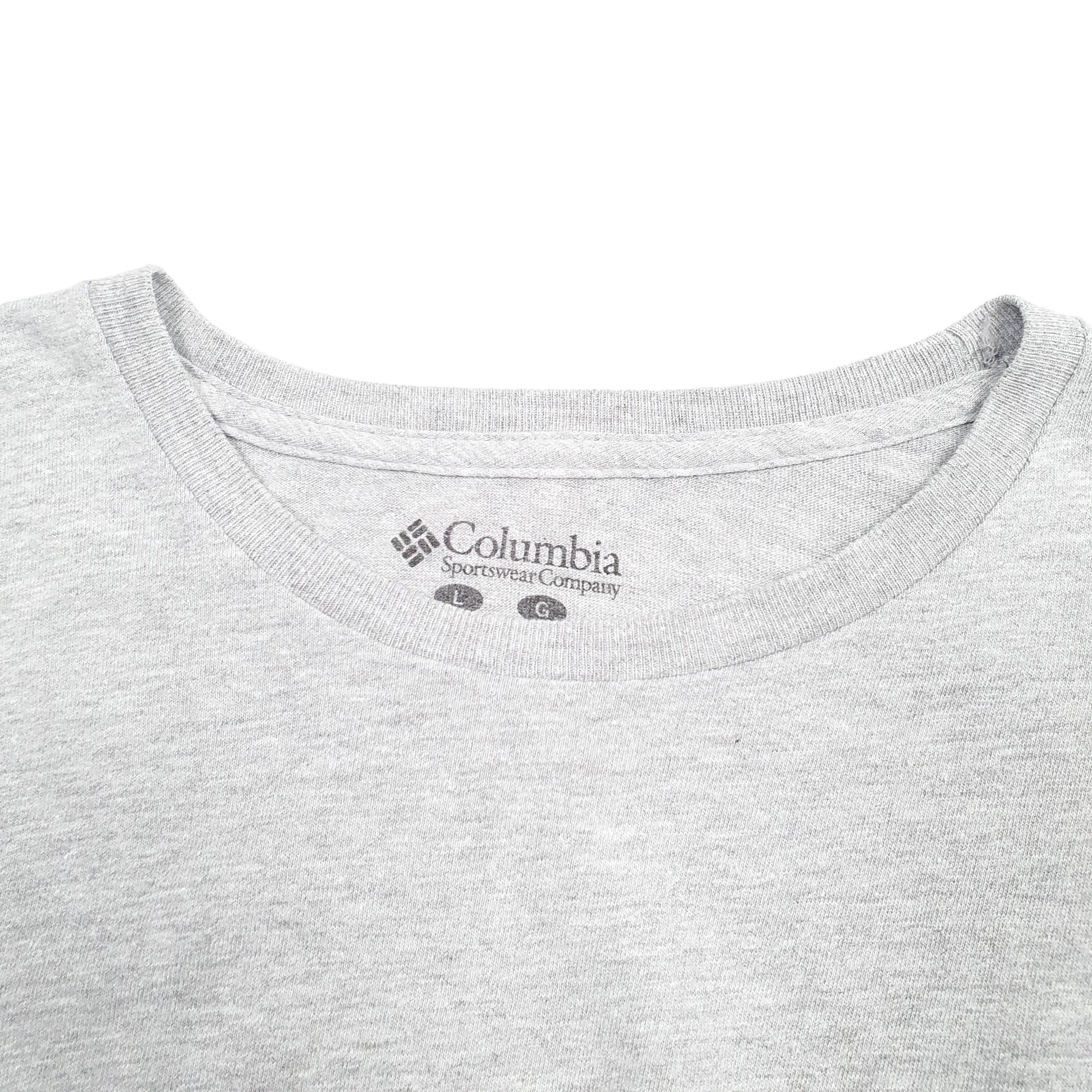 Mens Grey Columbia Sportswear PHG Hunting Long Sleeve T Shirt