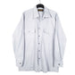 Mens Grey Imperial Deluxe Workwear Work Long Sleeve Shirt