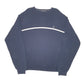 Mens Navy Nautica Knit Stripe Crewneck Jumper