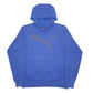 Mens Blue Puma  Hoodie Jumper