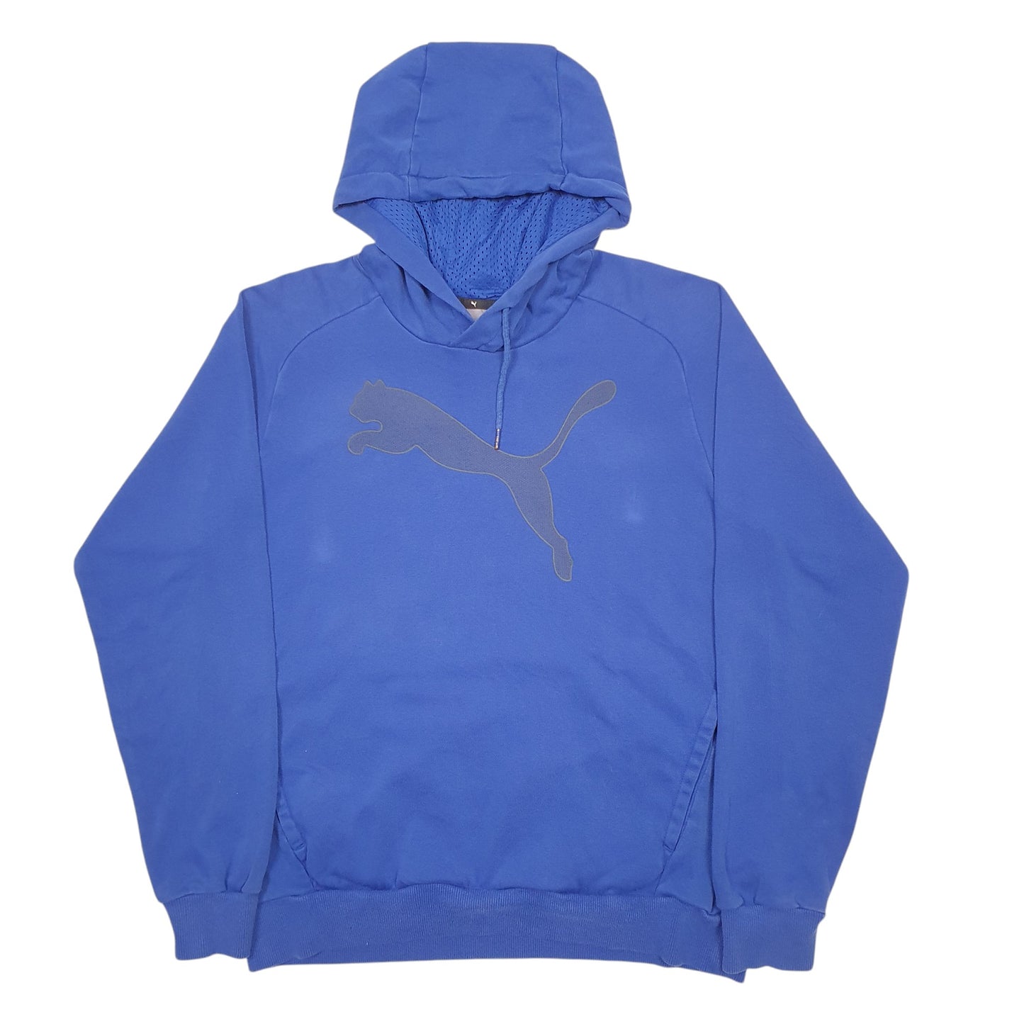 Mens Blue Puma  Hoodie Jumper