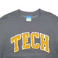 Mens Grey Champion Tech USA College Crewneck Jumper