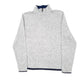 Mens Grey Nautica  Quarter Zip Jumper