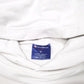 Mens White Champion Script Hoodie Jumper