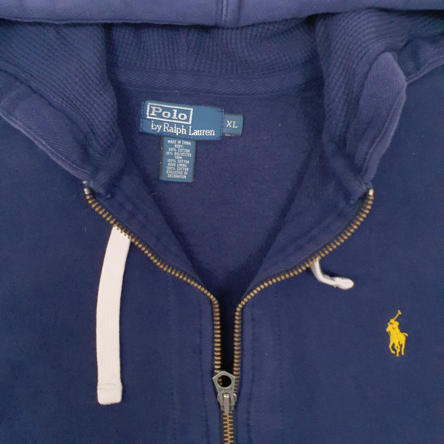 Mens Navy Ralph Lauren  Full Zip Jumper