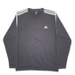 Mens Black Adidas  Crewneck Jumper