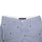 Womens Blue Polo Ralph Lauren Anchor Chino Shorts