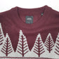 Mens Grey Burton  Crewneck Jumper