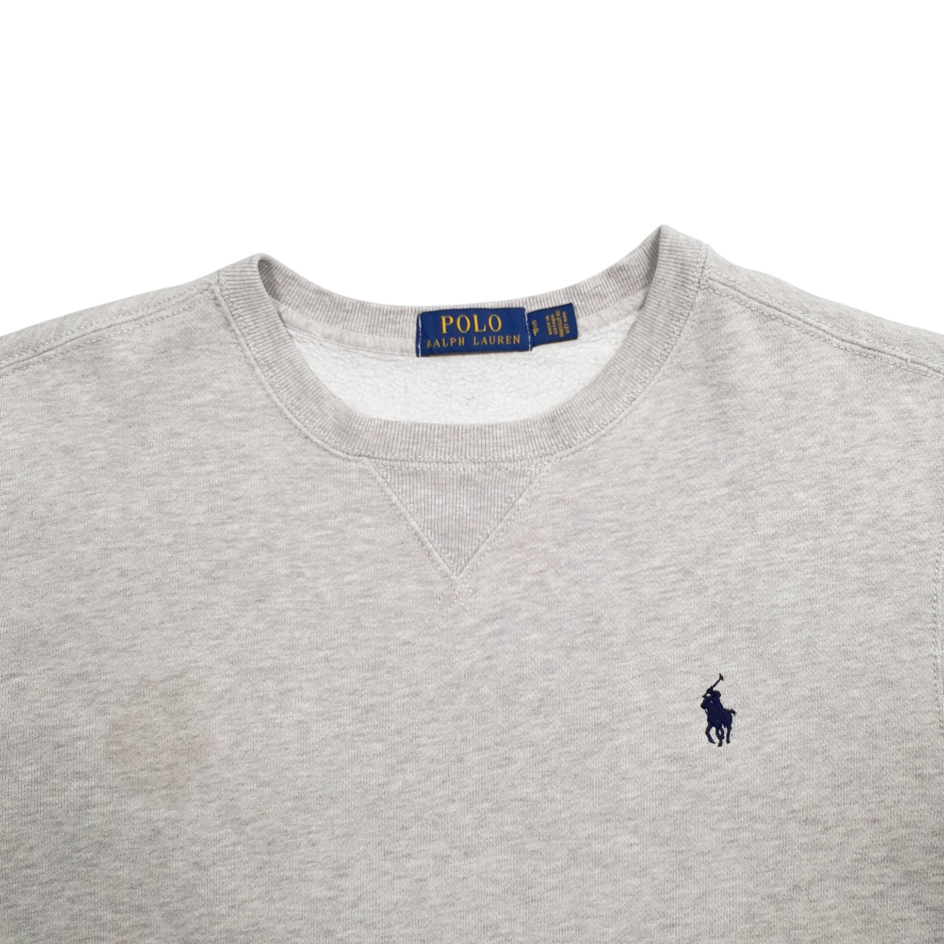 Womens Grey Polo Ralph Lauren  Crewneck Jumper
