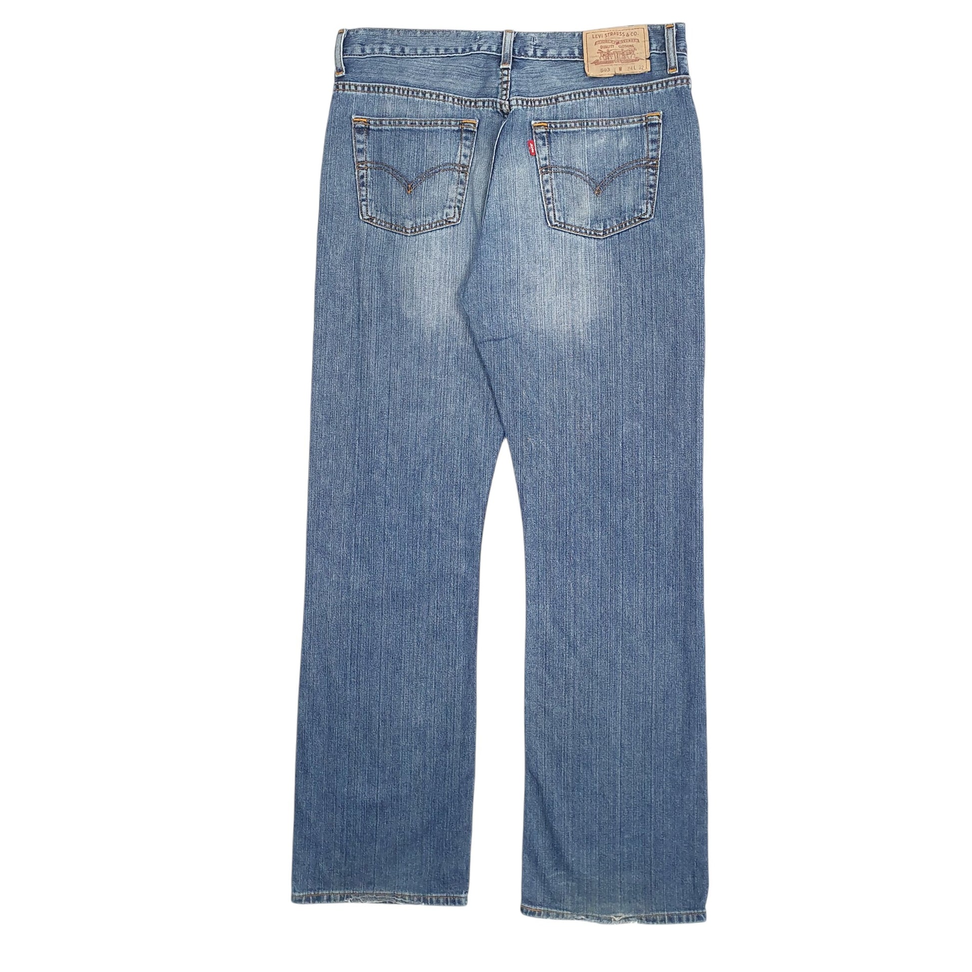 Mens Blue Levis  503 JeansW34 L32