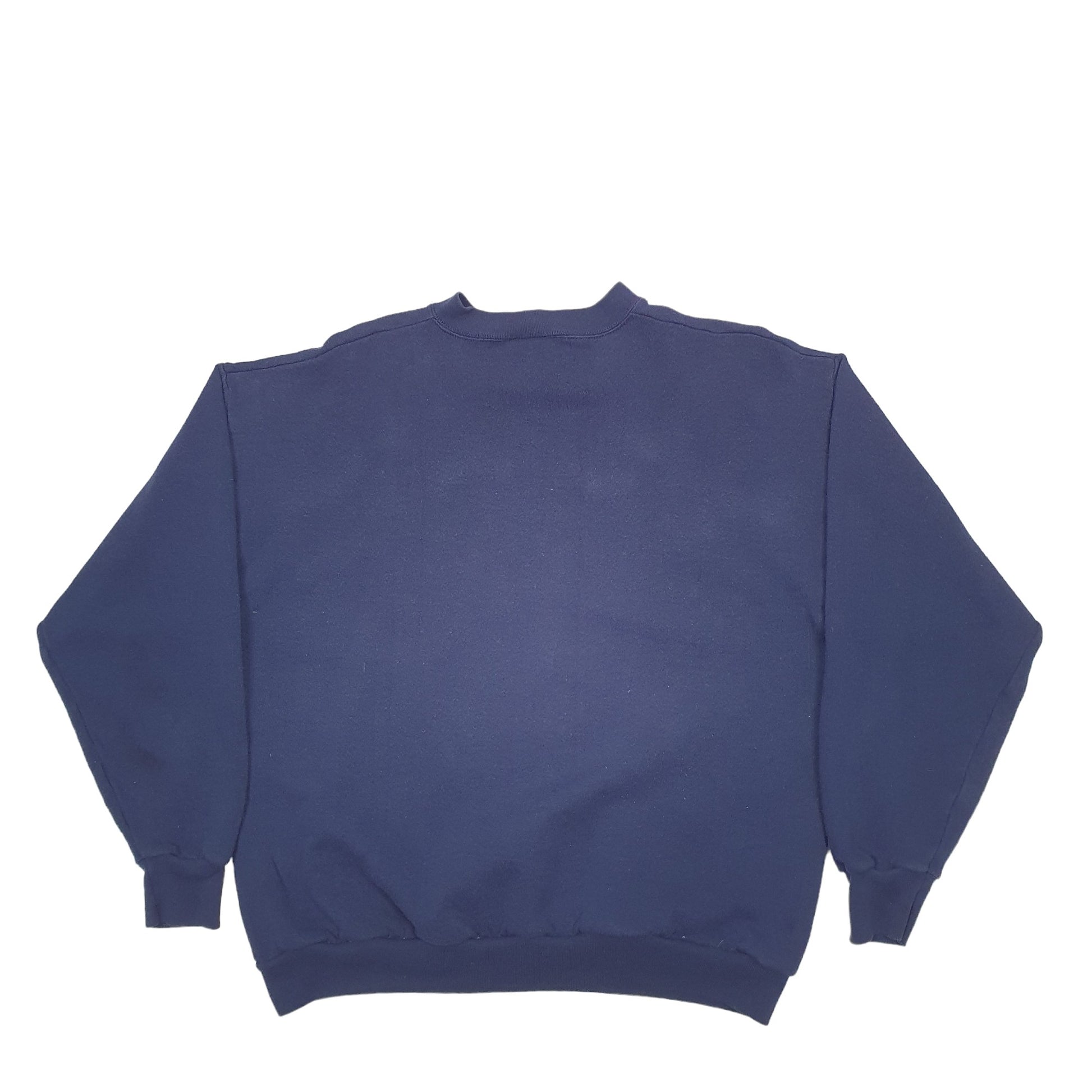 Mens Navy Tultex Mickey Mouse Florida Vintage 90's Crewneck Jumper