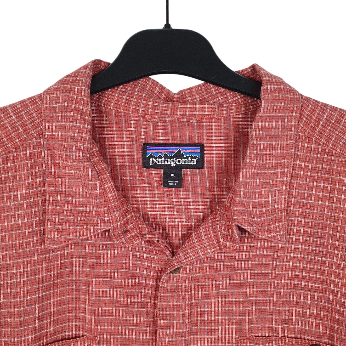 Mens Red Patagonia  Short Sleeve Shirt