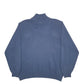 Mens Blue Dickies  Quarter Zip Jumper