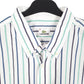 Mens White Lacoste  Long Sleeve Shirt