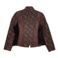 Womens Brown Brandtex Floral  Coat