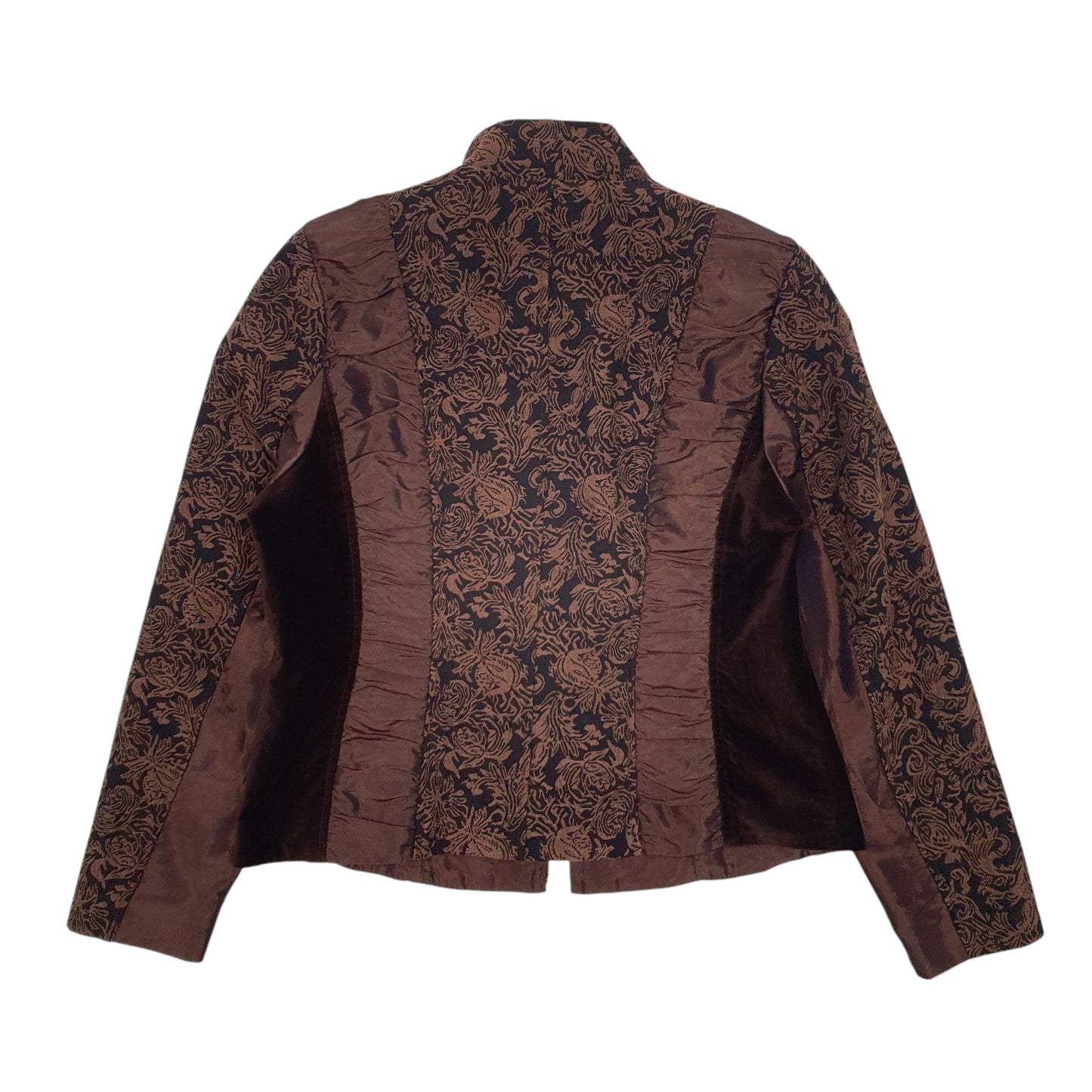 Womens Brown Brandtex Floral  Coat