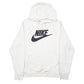 Mens White Nike  Hoodie Jumper