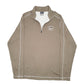 Mens Khaki Nike Golf Therma Fit Santa Rosa Duck Club USA Quarter Zip Jumper