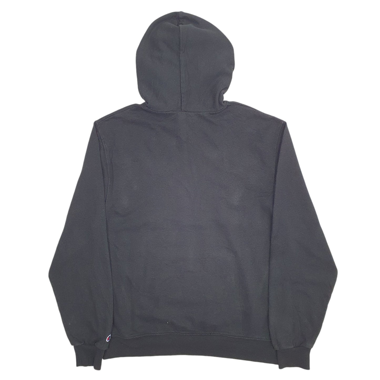 Mens Black Champion Regina Lazers Spellout Hoodie Jumper