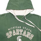 Mens Green Non Branded Michigan State Spartans Hoodie Jumper
