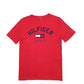 Womens Red Tommy Hilfiger Spellout Short Sleeve T Shirt