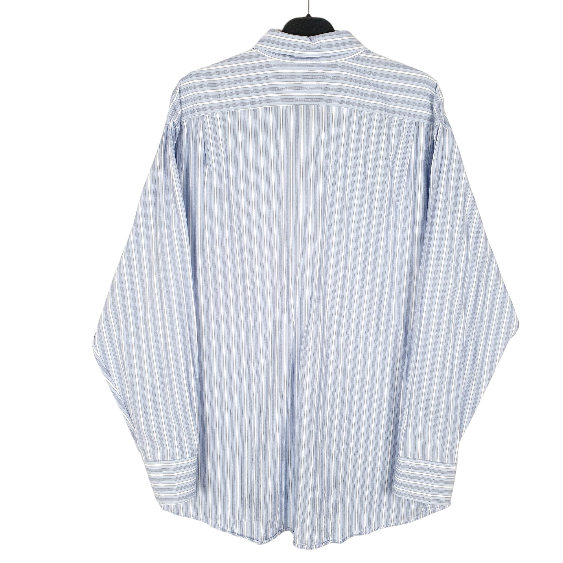 Mens Blue Lacoste  Long Sleeve Shirt