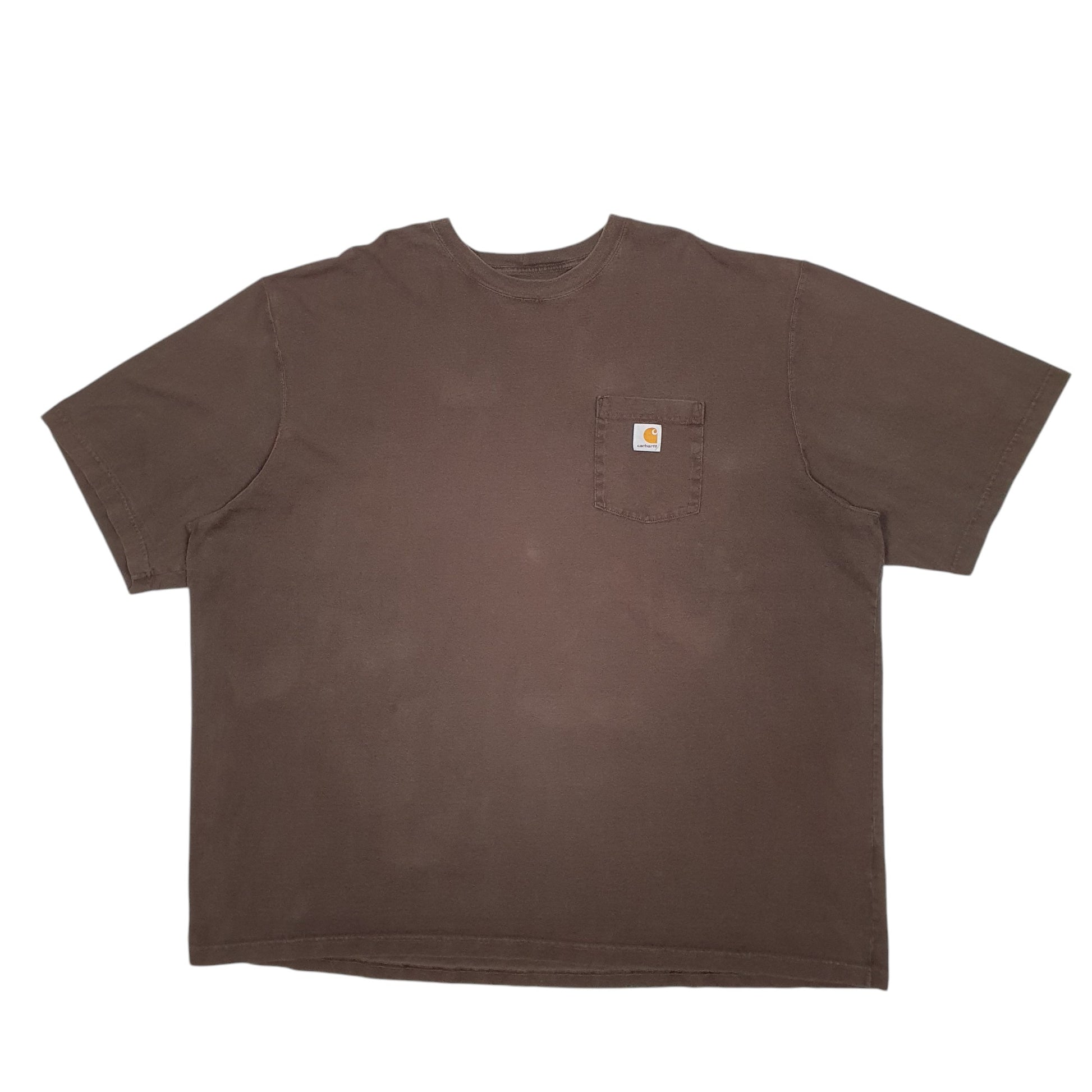 Mens Brown Carhartt  Short Sleeve T Shirt