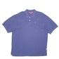 Mens Navy Izod  Short Sleeve Polo Shirt