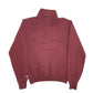 Womens Burgundy Champion Ulver Quarter Zip Jumper