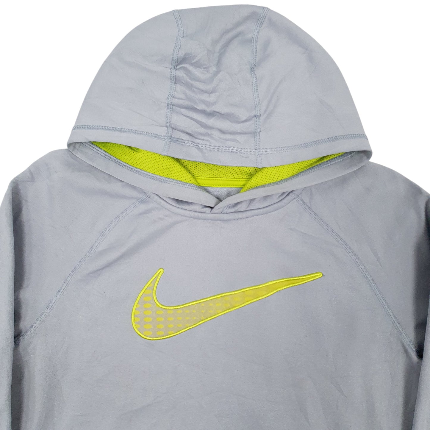 Womens Grey Nike Therma-fit Hoodie Jumper