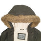 Womens Khaki Levis Lined  Coat