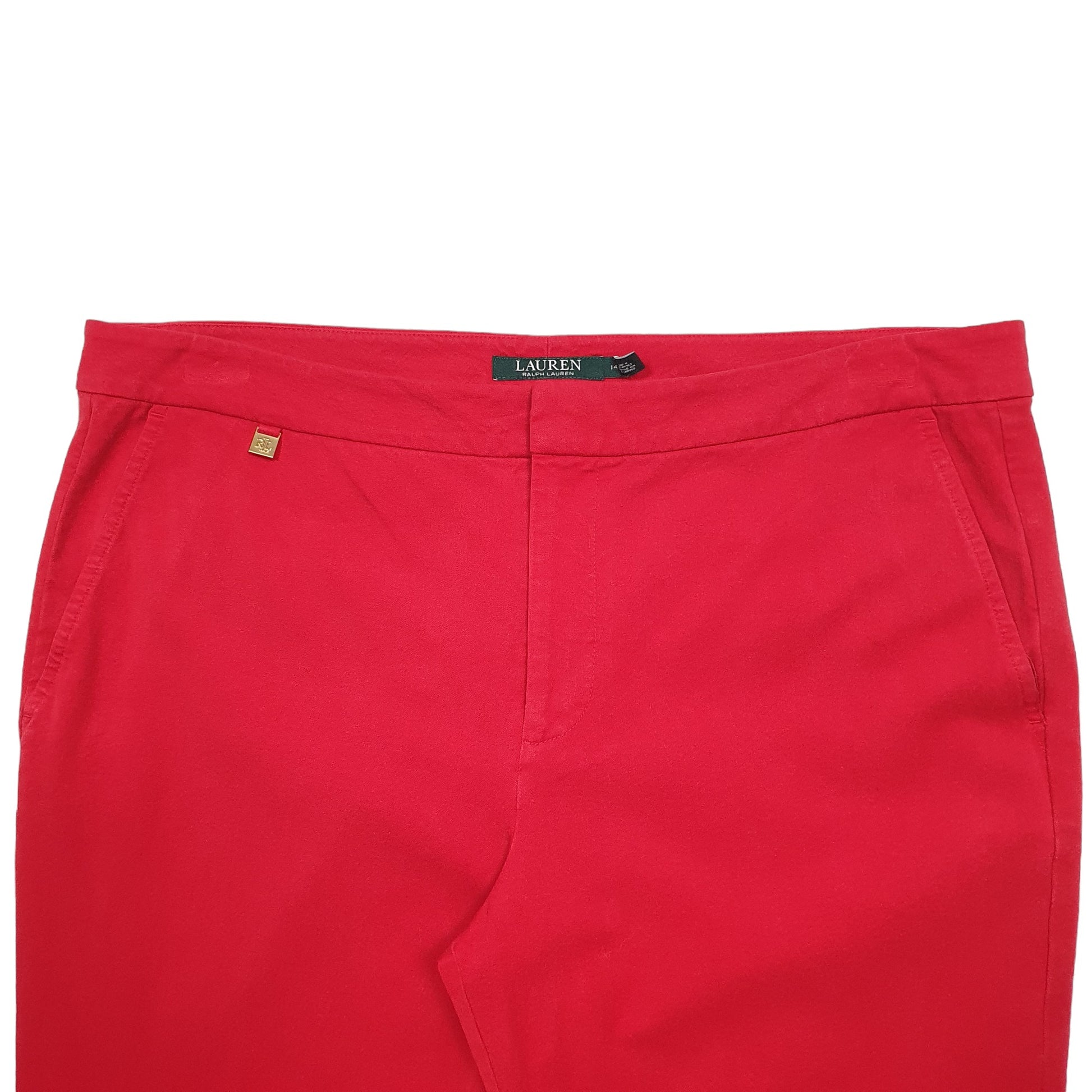 Womens Red Ralph Lauren Capri Chino Shorts