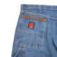 Mens Blue Wrangler Riggs Workwear Carpenter Casual JeansW42 L32