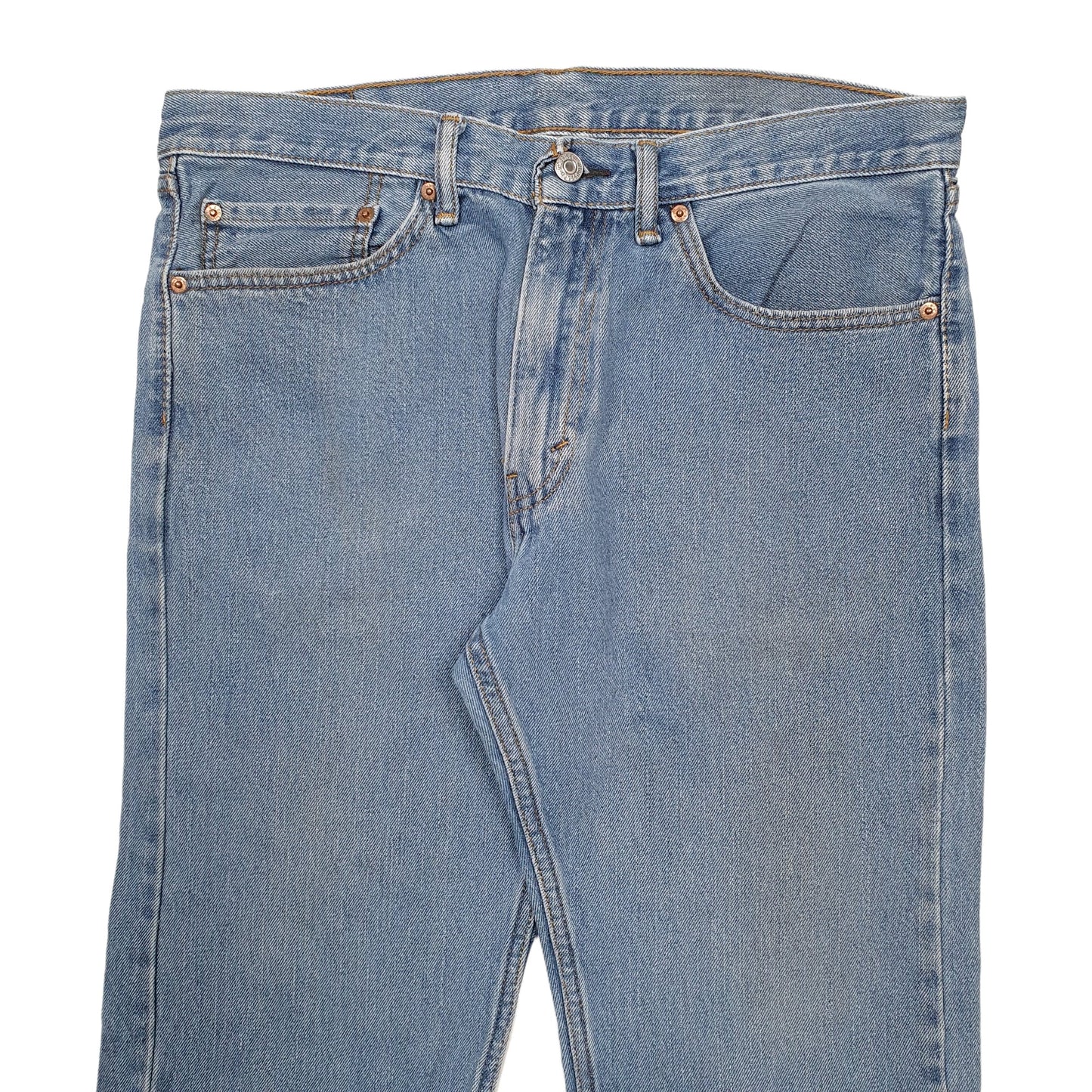 Mens Blue Levis  505 JeansW34 L34