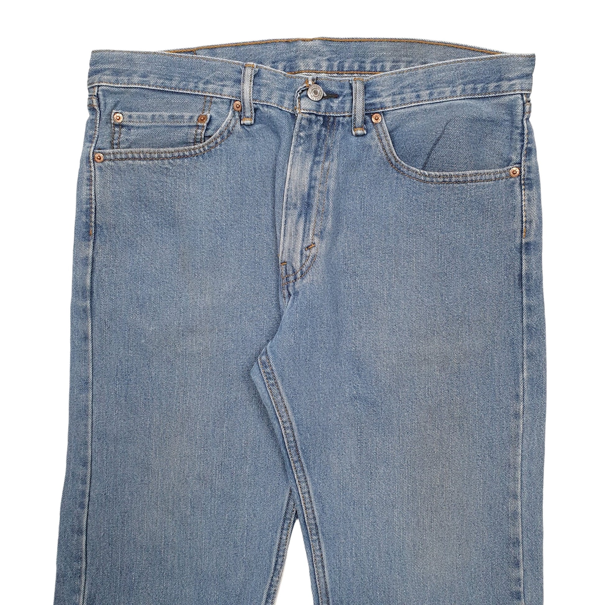 Mens Blue Levis  505 JeansW34 L34