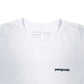 Mens Blue Patagonia Spellout Long Sleeve T Shirt