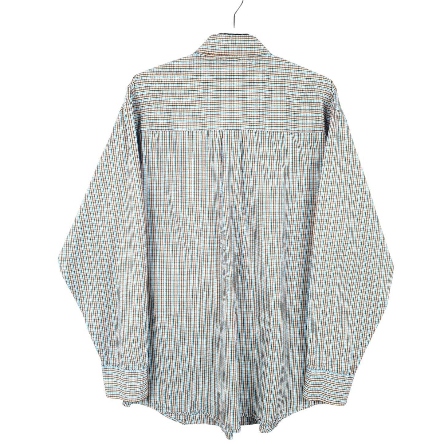 Mens Blue Wrangler  Long Sleeve Shirt