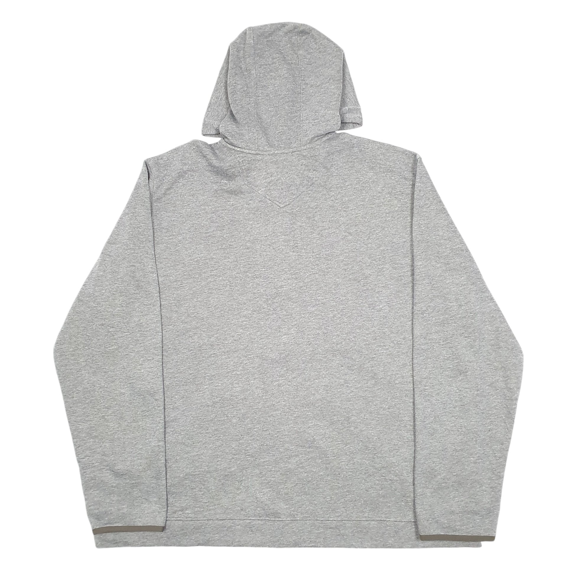 Mens Grey Eddie Bauer Hoodie Outdoor Full Zip Jumper