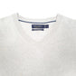 Mens Beige Nautica Knit V neck Jumper