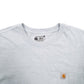 Mens Blue Carhartt  Short Sleeve T Shirt