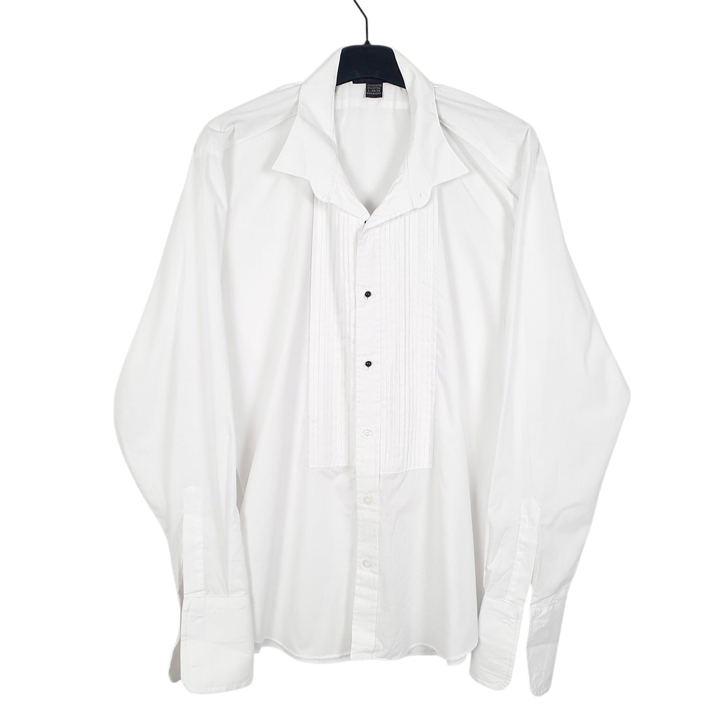 Mens White Pucinni  Long Sleeve Shirt