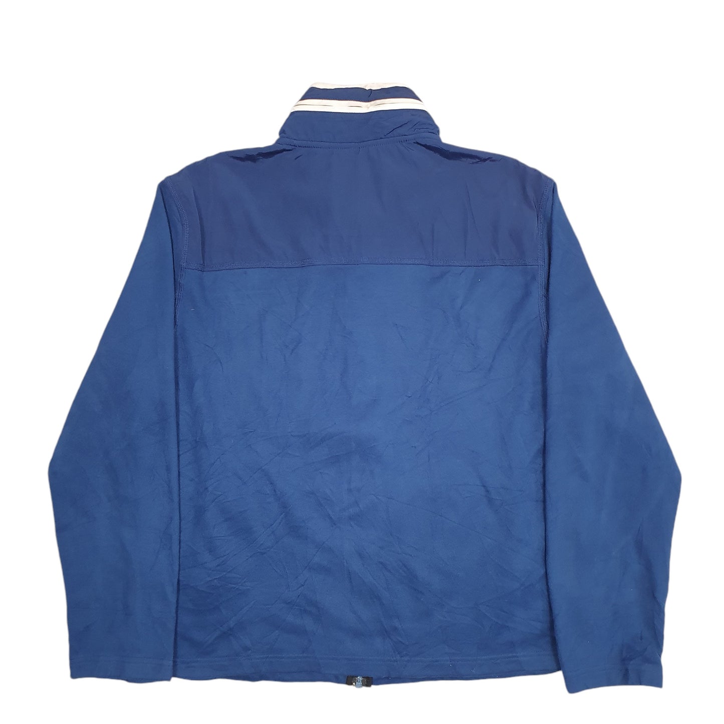 Mens Blue Nautica  Full Zip Jumper