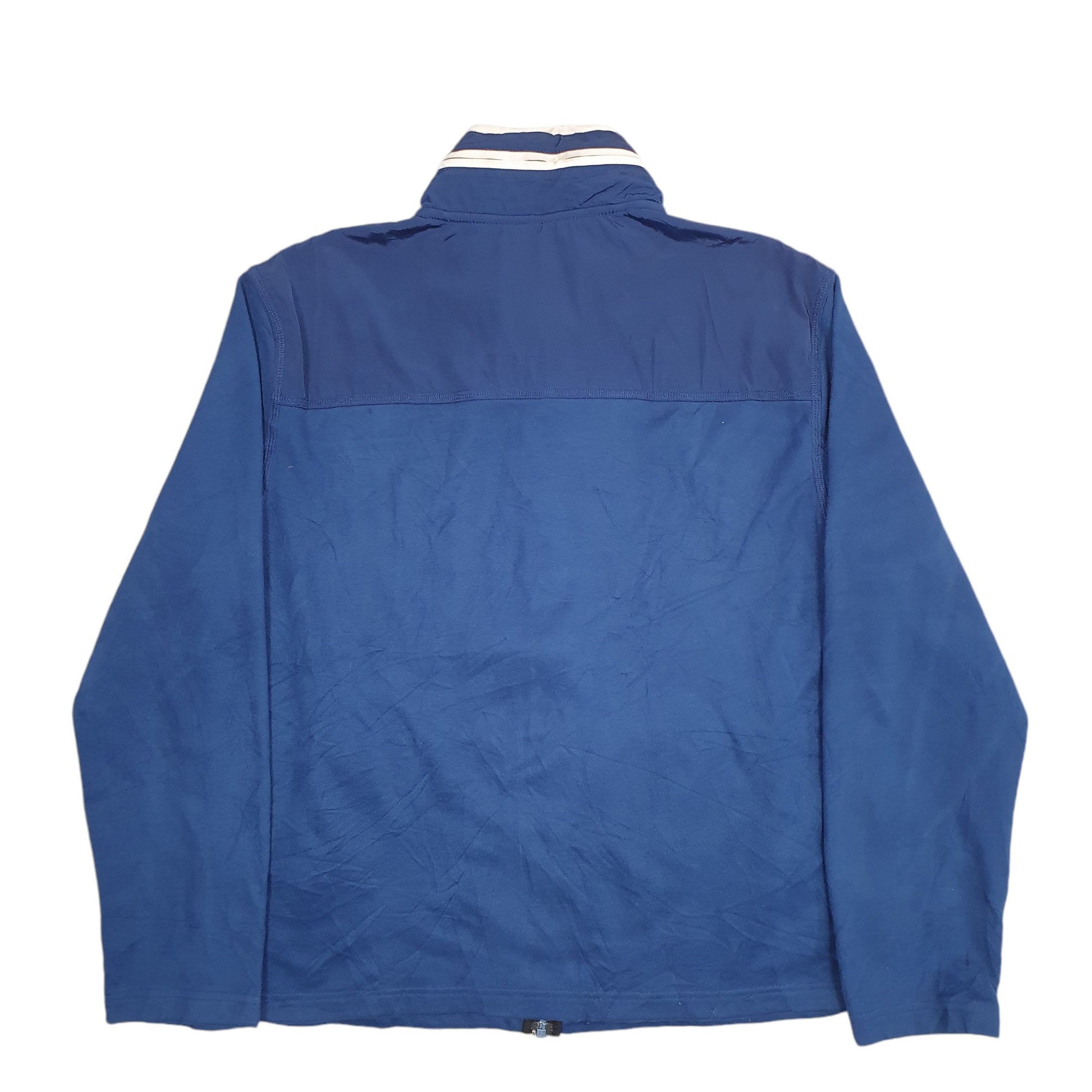 Mens Blue Nautica  Full Zip Jumper