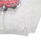 Mens Grey Fruit Of The Loom Airbrush Car Crewneck Jumper