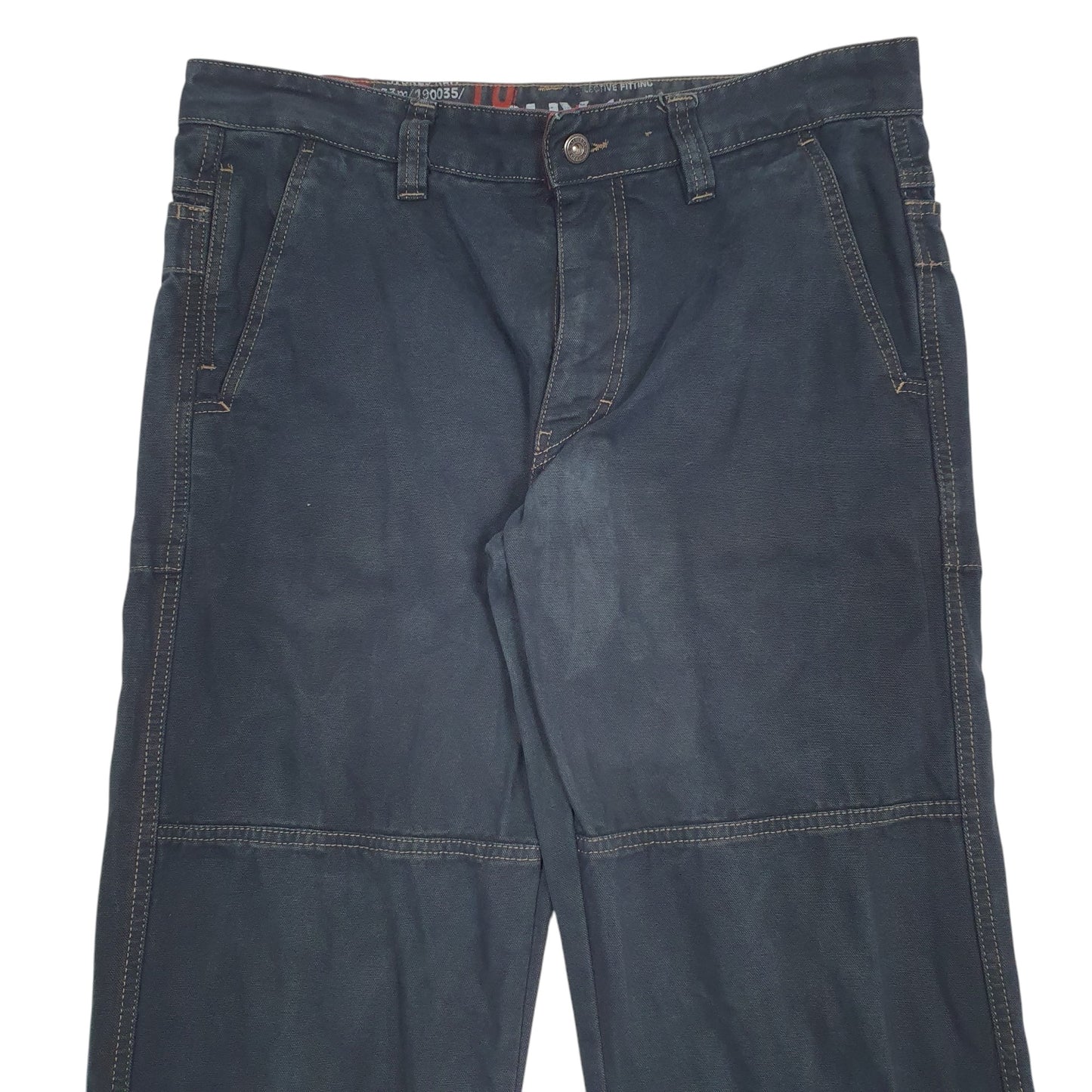 Mens Navy Murphy & NYE Durable Work Wear Carpenter Trousers