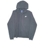 Mens Black Nike Hoodie Full Zip Jumper