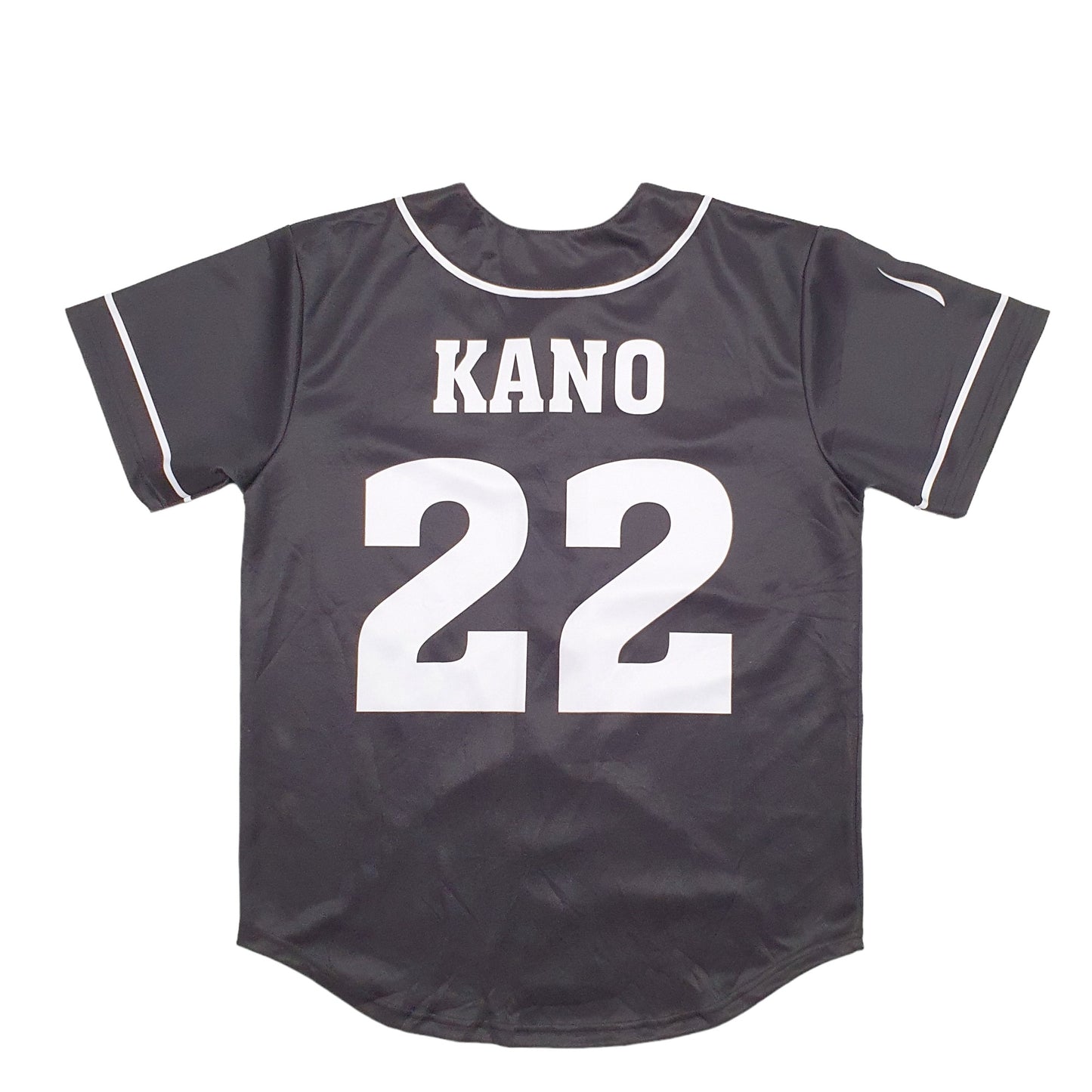 Mens Black Unbranded Kano 22 Short Sleeve T Shirt