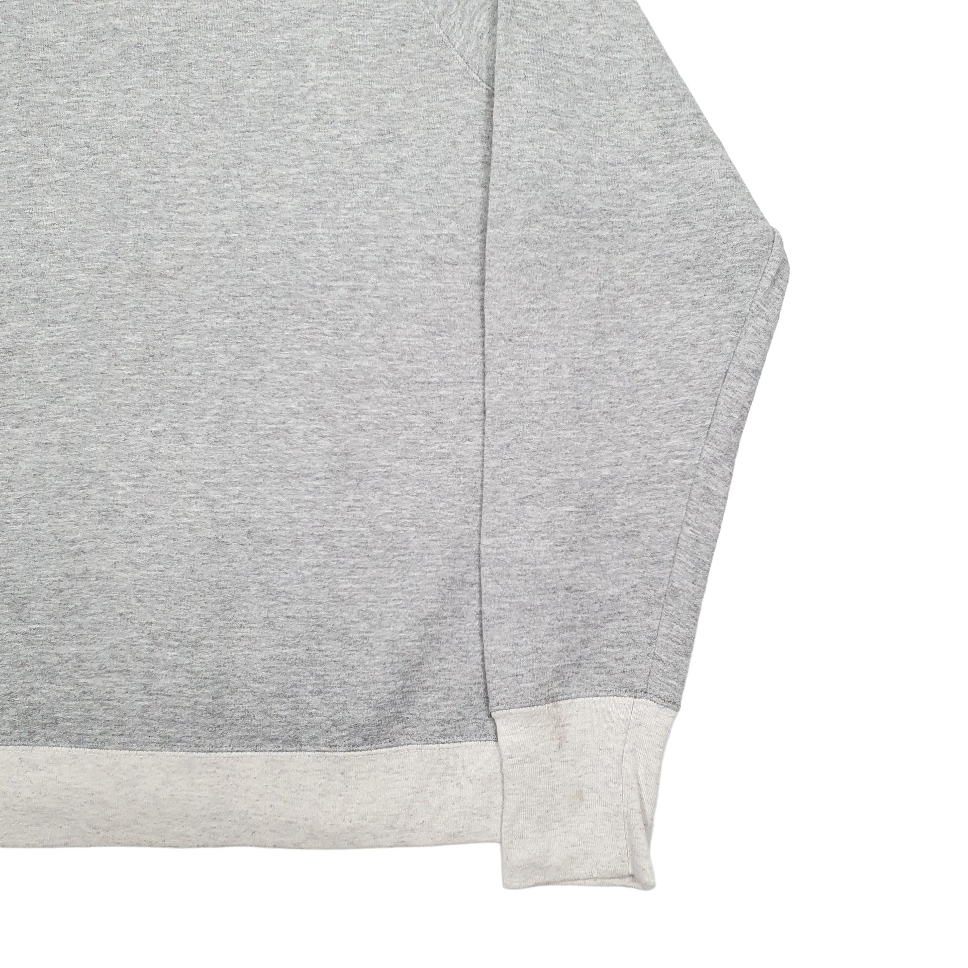 Womens Grey Champion Spellout Crewneck Jumper